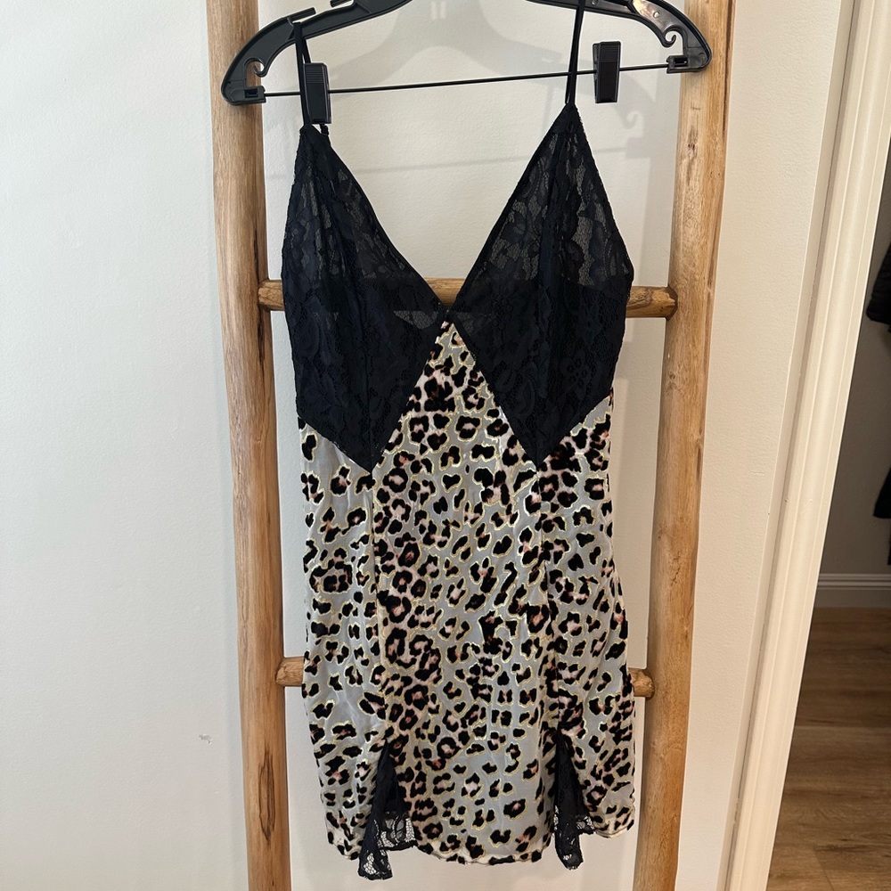 REVOLVE x House of Harlow Leopard Mini Dress
